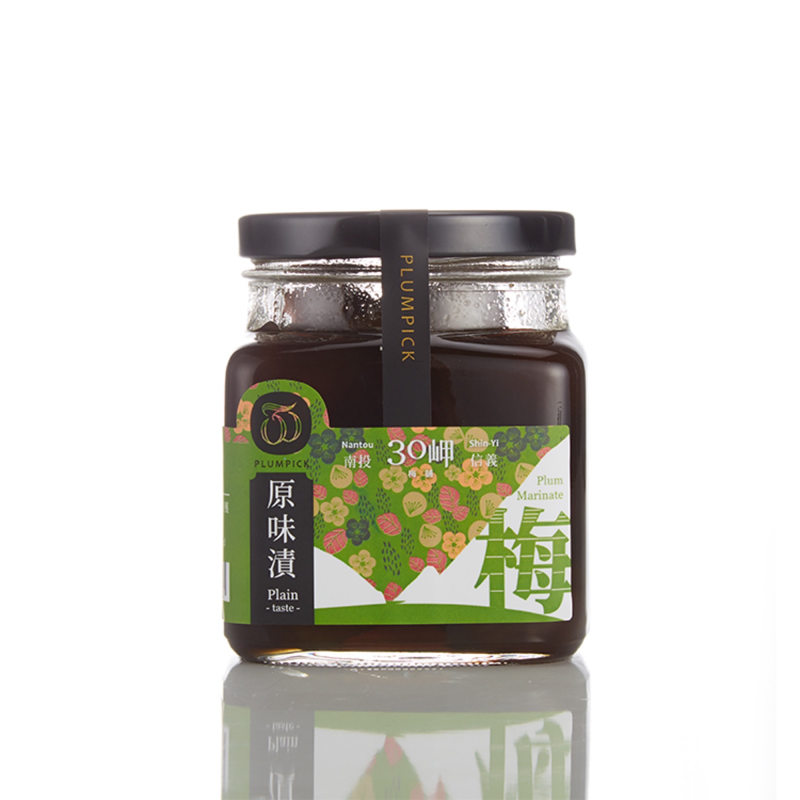 【罐裝Q梅系列】 翠山初夏 原味梅漬 300g/方罐